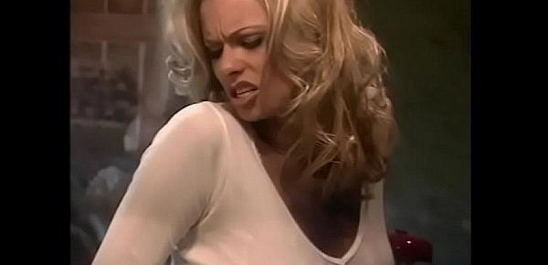  Gorgeous Briana Banks with giant breasts gets all her holes fucked by big dick